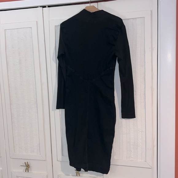 Prairie Underground Denim Day Dress Black Size S - Picture 11 of 11